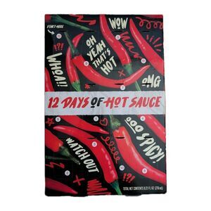 12 Days of Holiday Heat Hot Sauce Advent Calendar Christmas Countdown New